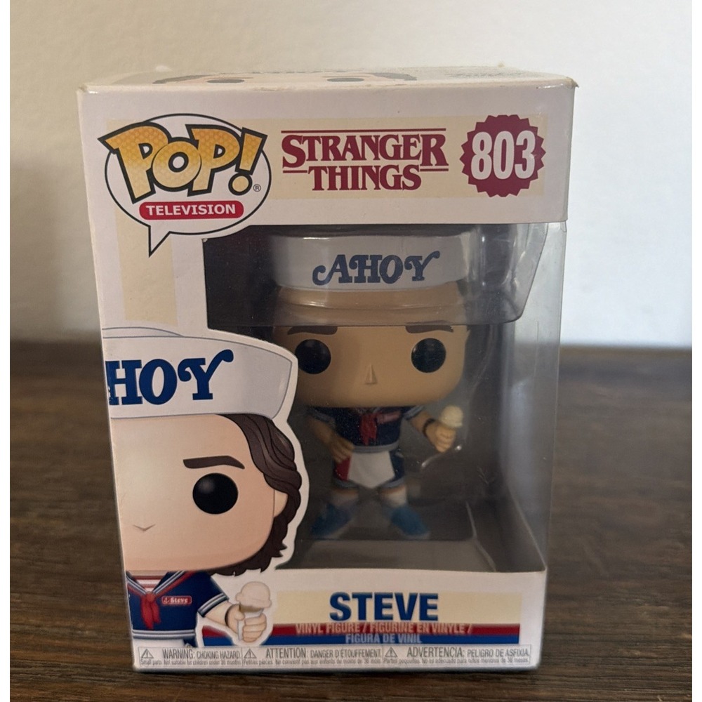 Funko Pop! Vinyl Stranger Things Steve #803 Television Figure Netflix Gift